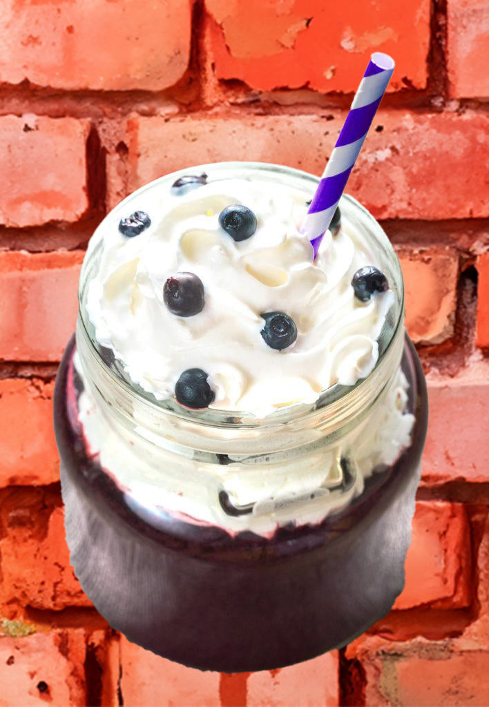 The Smoothie Piccadilly Line - Individually Wrapped Blue Stripe straw
