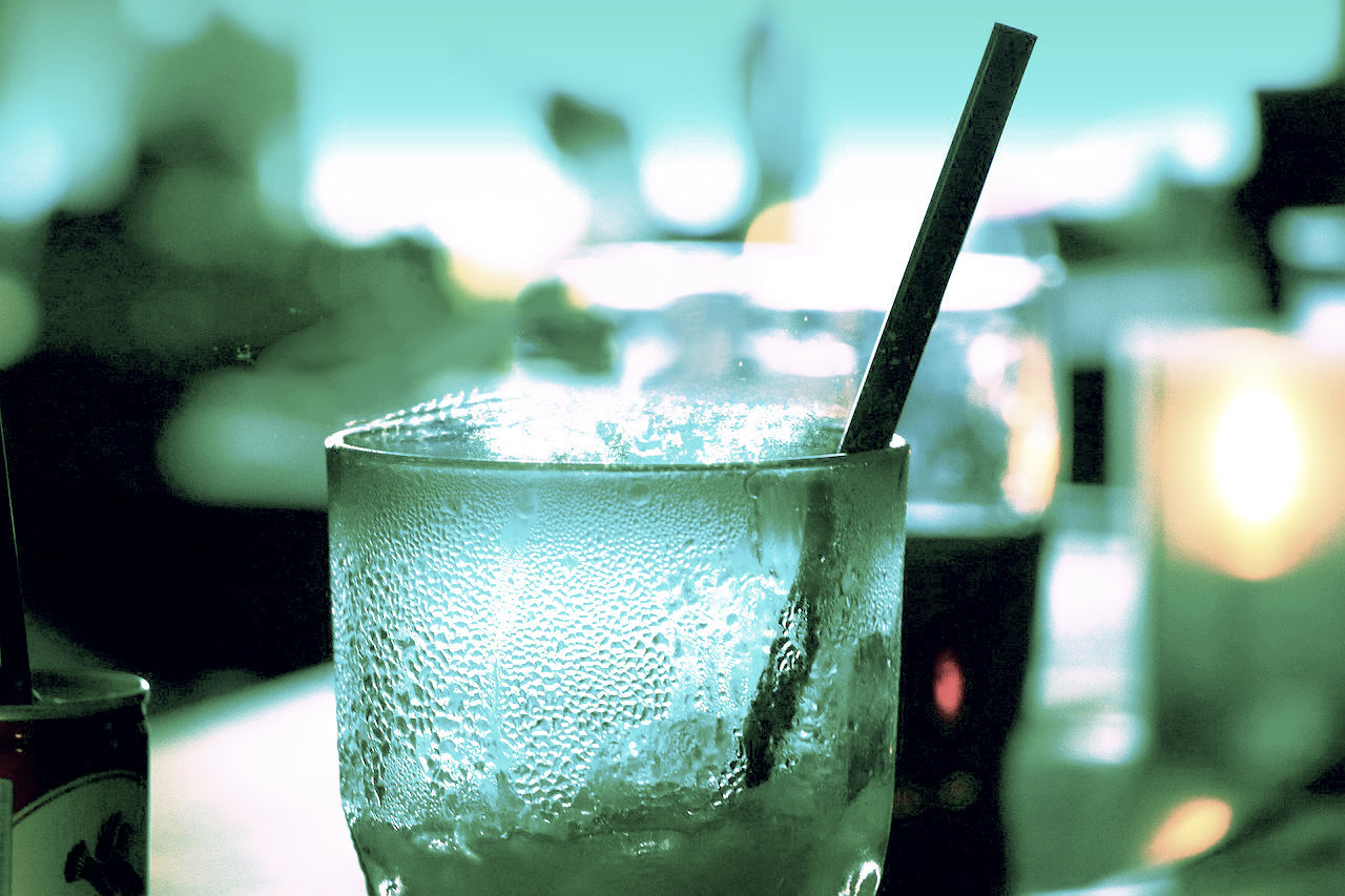 The Northern Line LONG - Black Paper Straw